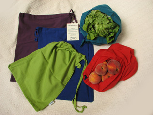 Rainbow Veggie Bags