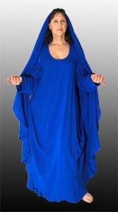 Electric Blue long sleeve Magic Dress