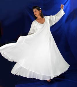White long sleeve Magic Dress