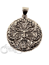 Green Man Pendant