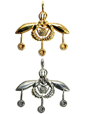 Minoan Bee Pendants