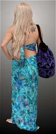 Celtic Print Sarong and Scarf with Sholly Bag